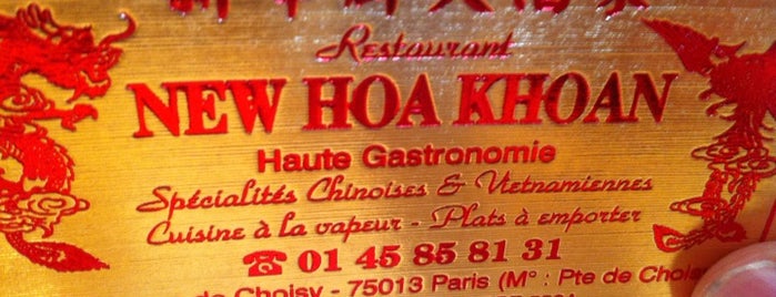 New Hoa Khoan is one of Asian in Paris.