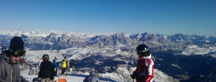 Marmolada is one of Super Dolomiti Ski Area - Italy.