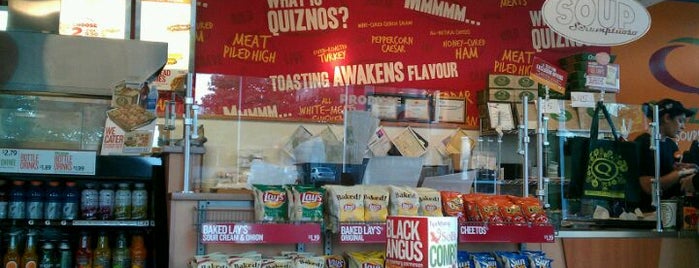Quiznos is one of Favorites.