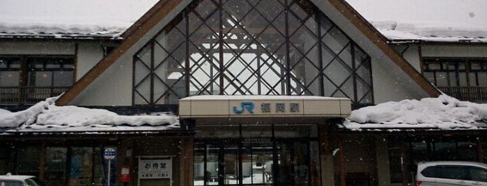 Fukuoka Station is one of 北陸本線.