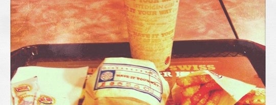 Burger King is one of le 4sq with Donald :).