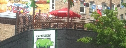 The Green Pig Pub is one of SLC Barhop Trip.