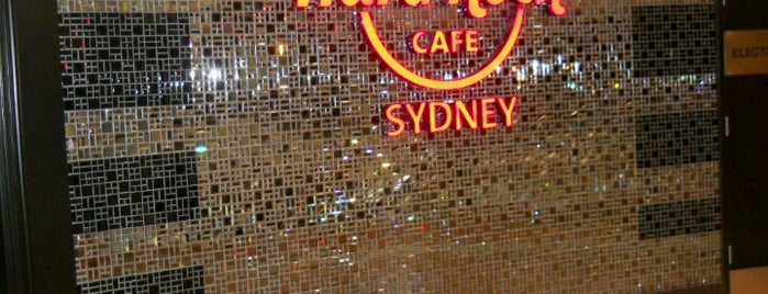 Hard Rock Cafe Sydney is one of Hard Rock Cafes across the world as at Nov. 2018.