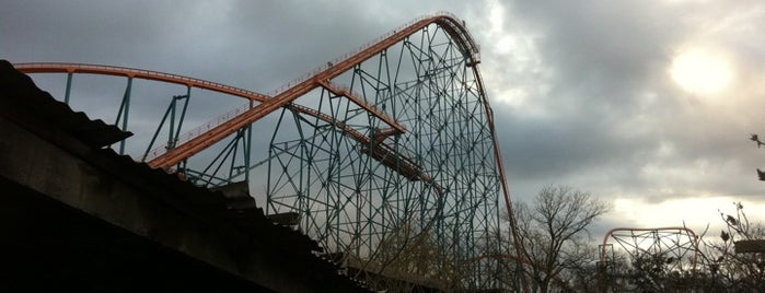 Titan is one of World's Top Roller Coasters.