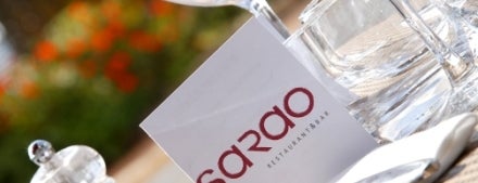 Sarao Restaurant is one of FR2DAY's Guide to Fine Dining on the Riviera.