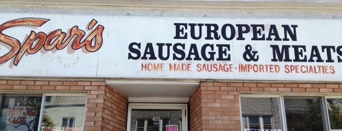 Spar's European Sausages and Meat is one of Buffalo Area International Food Markets.