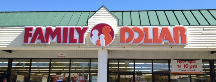 Family Dollar is one of Lieux qui ont plu à Thomas.