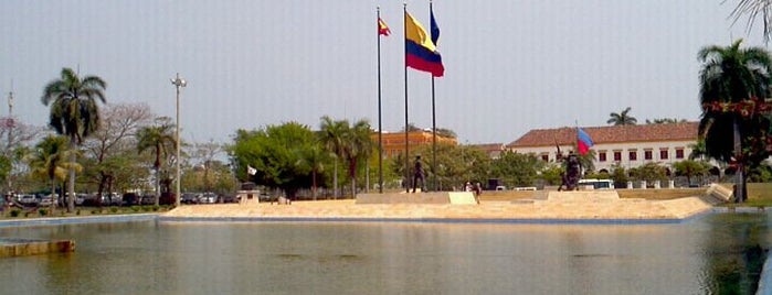 Parque de la Marina is one of Cartagena De India's Badge.