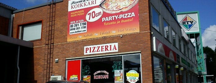 Pizzeria & Kebab Koikkari Kaleva is one of Fast Food.