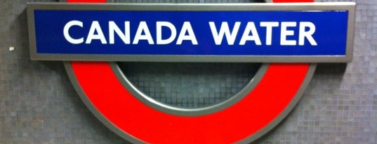 Canada Water London Underground and London Overground Station is one of Harry's to-do list (London).