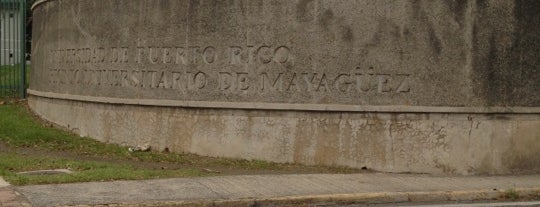 Universidad de Puerto Rico - Recinto Universitario de Mayagüez is one of Locais curtidos por Cristina.