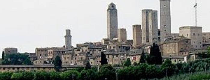 San Gimignano is one of Toscane - Août 2009.