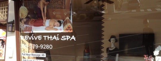 Revive Thai Spa is one of lifestyle.
