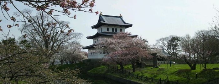 Matsumae Castle is one of 日本100名城.