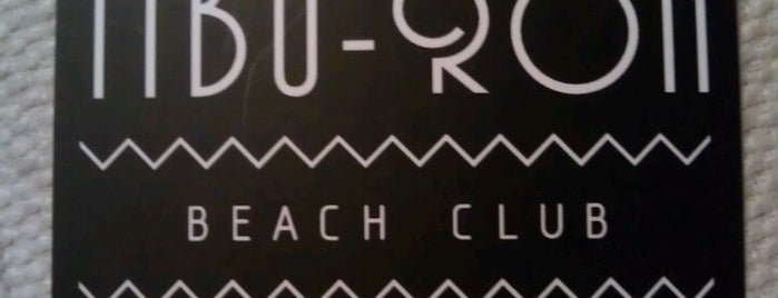 Tibu-Ron Beach Club is one of Horeca zona.