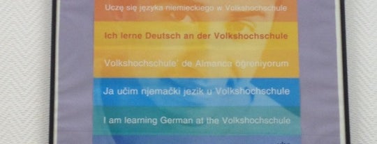 Volkshochschule (VHS) Friedrichshain-Kreuzberg is one of Where to learn German in Berlin. Endlich :)!.