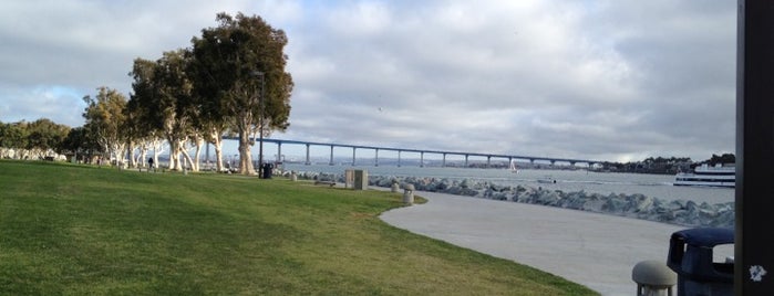 Bayfront Park is one of San Diego's 59-Mile Scenic Drive.
