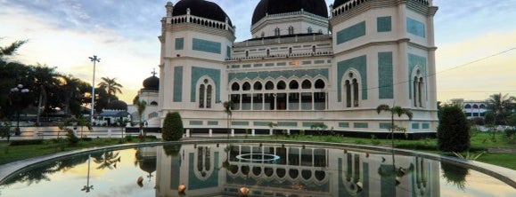 Masjid Raya Al-Mashun is one of Horas Kota Medan, North Sumatra #4sqCities.