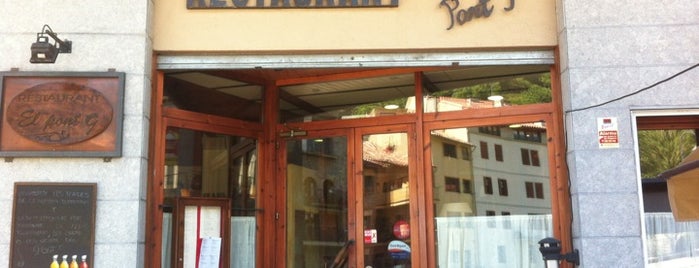 Restaurant El Pont 9 is one of Pirineos.