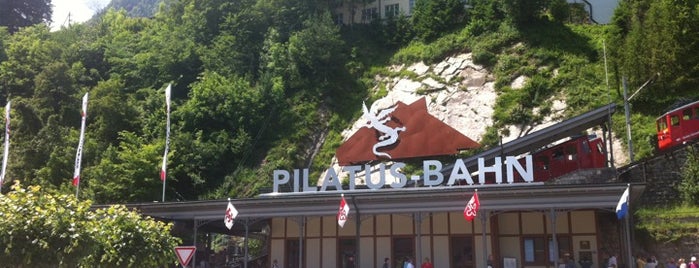 Pilatus-Bahn is one of Places in SWITZERLAND I love or like to go.