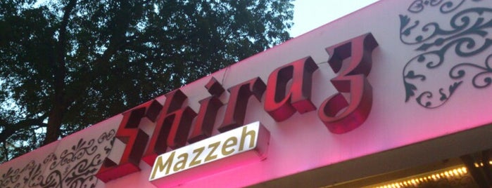 Shiraz Mazzeh is one of Late Nite food.