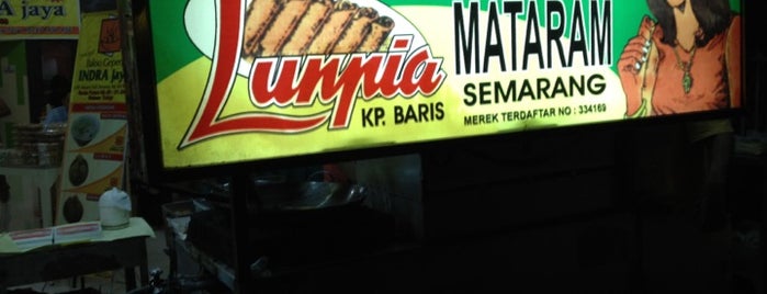 Lumpia Mataram Kp. Baris 501 is one of Semarang Culinary.