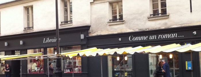 Comme un Roman is one of Paris - Bookstores.