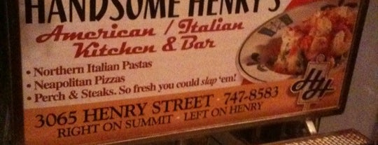 Handsome Henry's is one of Favorite Restaurants in Muskegon.