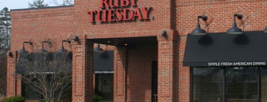 Ruby Tuesday is one of To visit.