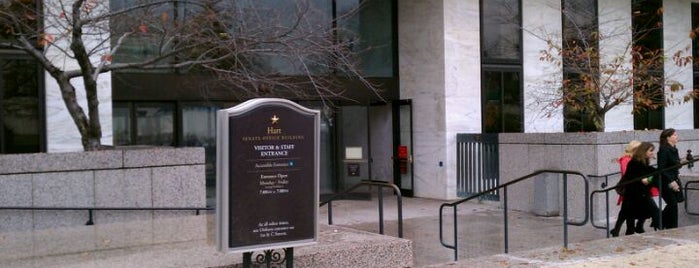 Hart Senate Building is one of A Not So Tourist Guide to DC.