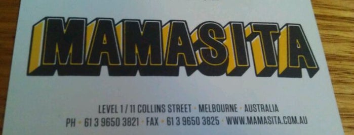 Mamasita is one of Places I want to try in Melbourne.