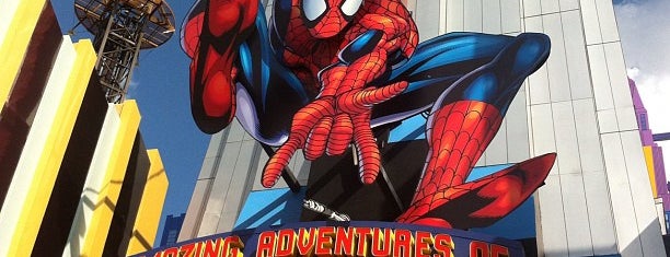 The Amazing Adventures of Spider-Man is one of Orlando.