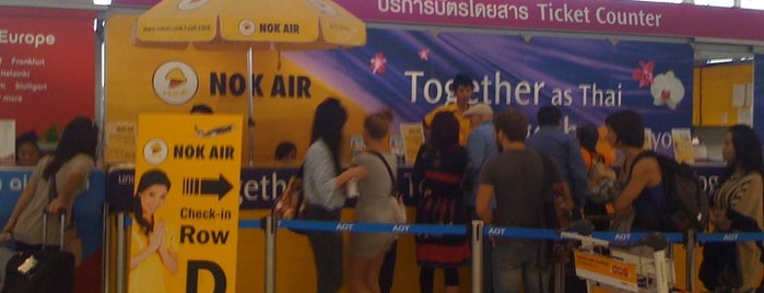 Nok Air - Tickets Sales / Passenger Service Office is one of สนามบิน.