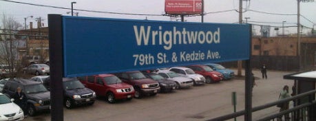 Metra - Wrightwood is one of Favorite Train Stations.