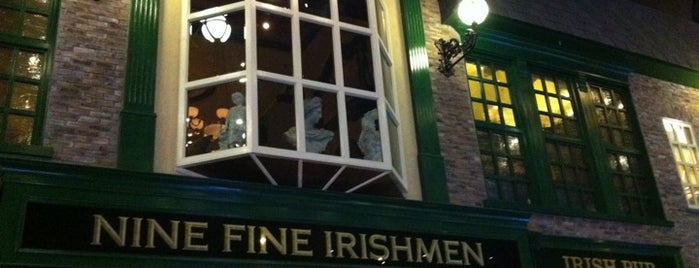 Nine Fine Irishmen is one of Best Happy Hours.
