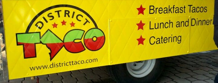 District Taco is one of Food Trucks gone Brick n' Mortar.