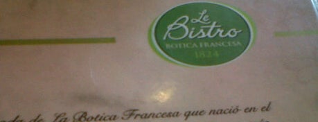 Botica Francesa is one of Lugares para comer, beber y disfrutar.