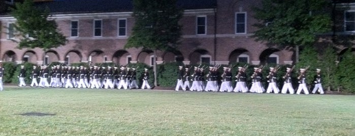 Evening Parade, Marine Barracks is one of Chuck Approved! - Places.