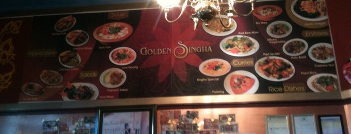 Golden Singha Thai Cuisine is one of Dinner.