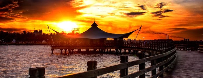 Ancol Beach is one of Enjoy Jakarta 2012 #4sqCities.