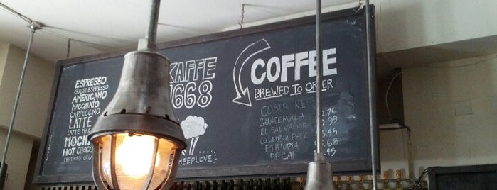 Kaffe 1668 is one of NYC：Cafe.