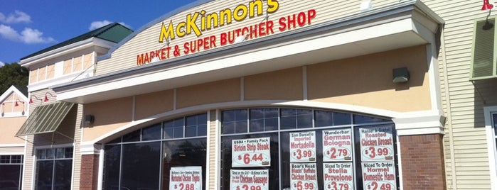 McKinnon's Market & Super Butcher Shop is one of Tempat yang Disukai Michael.
