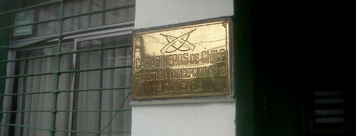 1ª Comisaria Carabineros is one of สถานที่ที่บันทึกไว้ของ Nancy.