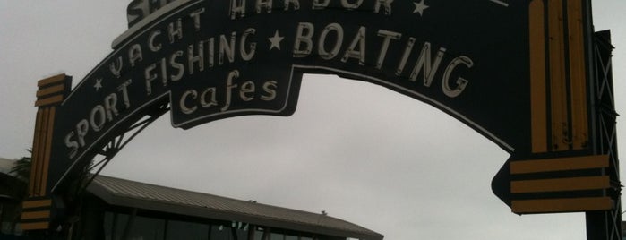 Santa Monica Pier is one of Not so rainy day.