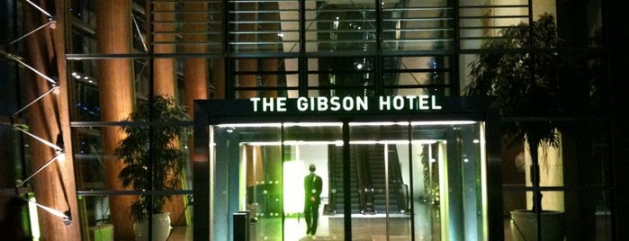 The Gibson Hotel is one of Daniel's Saved Places.