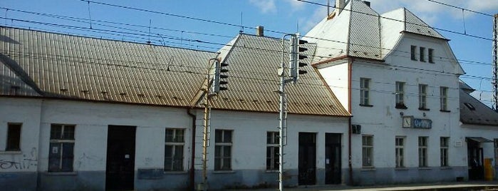 Železniční stanice Úvaly is one of Železniční stanice ČR (T-U).