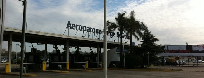 Jorge Newbery Airfield (AEP) is one of Viagens ao exterior.