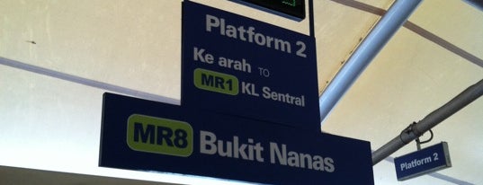 RapidKL Bukit Nanas (MR8) Monorail Station is one of Malaysia Done List.
