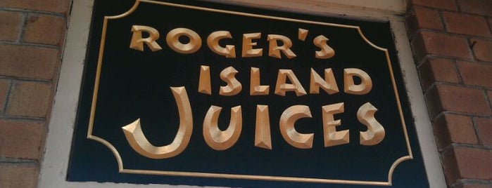 Roger's Island Juices is one of Hold Downs.