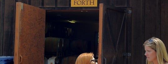 Forth Vineyards is one of Wine Road Bocce/Petanque!.